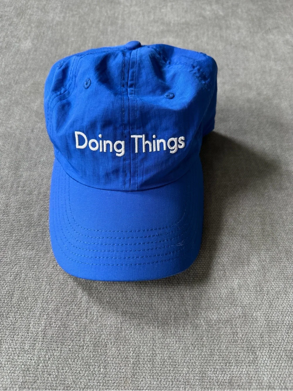 Outdoor Voices Doing Things Hat Blue Nylon